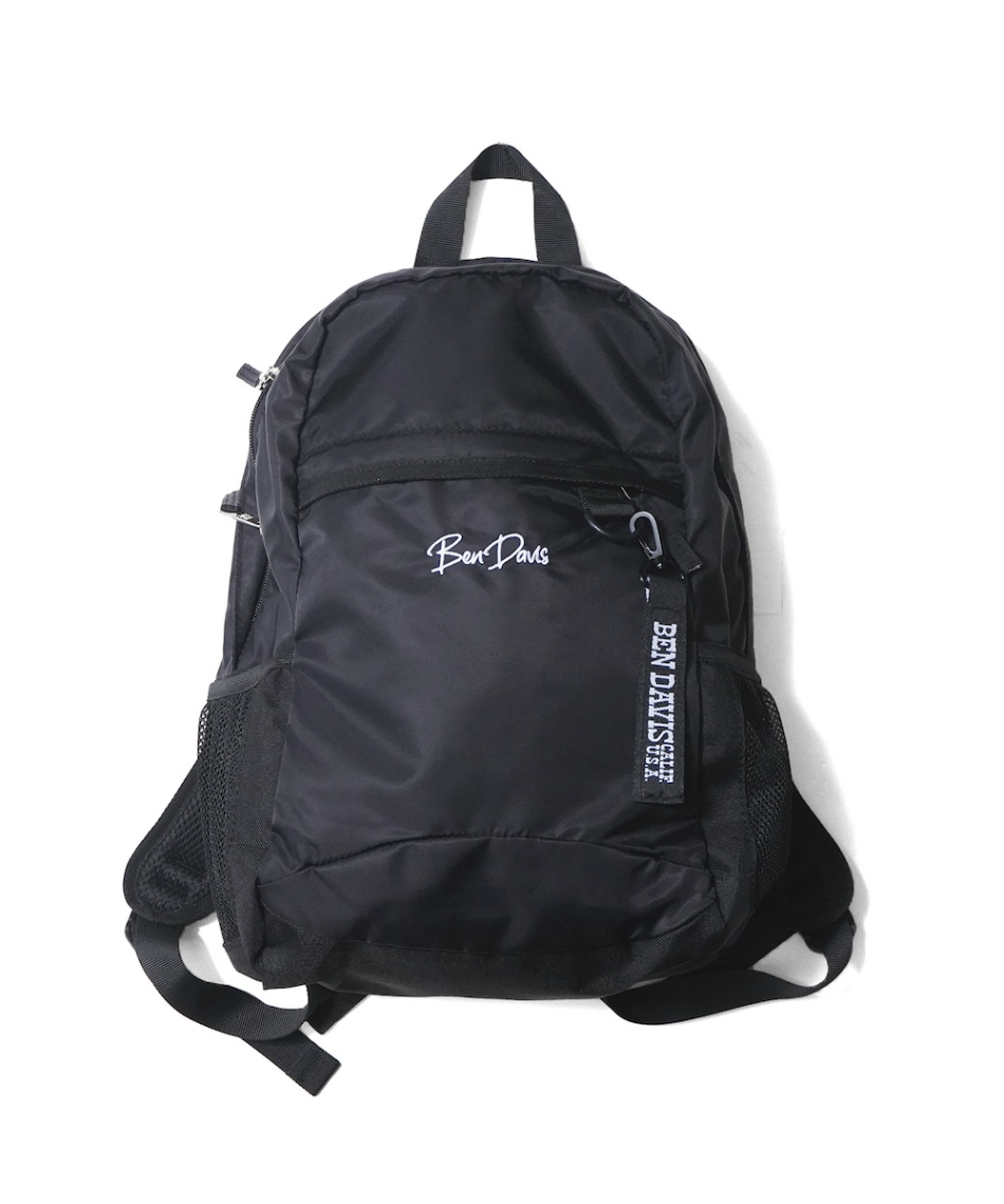 �l���|�C���g50pt �y���������z�x���f�C�r�X(BEN DAVIS) �o�b�N�p�b�N SMALL DAYPACK 12L BDW-8414 BLK�^WHT 12L