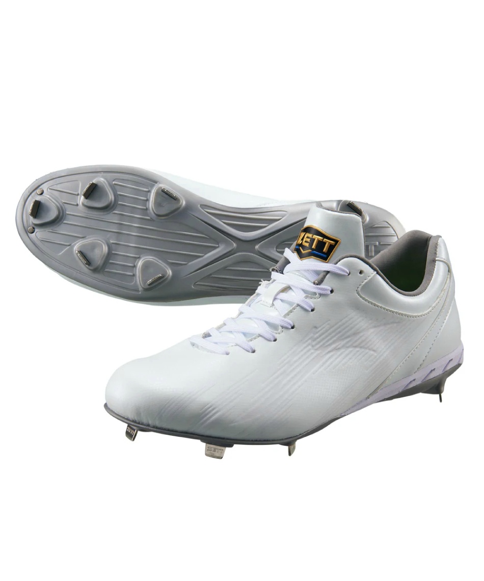 ゼット(ZETT) 野球 金歯スパイク 埋込みスパイク ネオステイタスWH