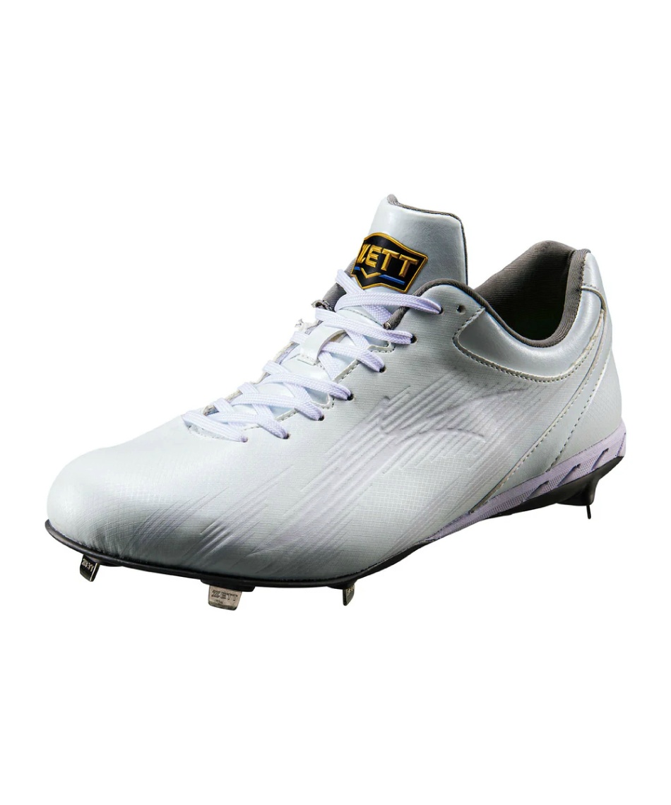 ゼット(ZETT) 野球 金歯スパイク 埋込みスパイク ネオステイタスWH