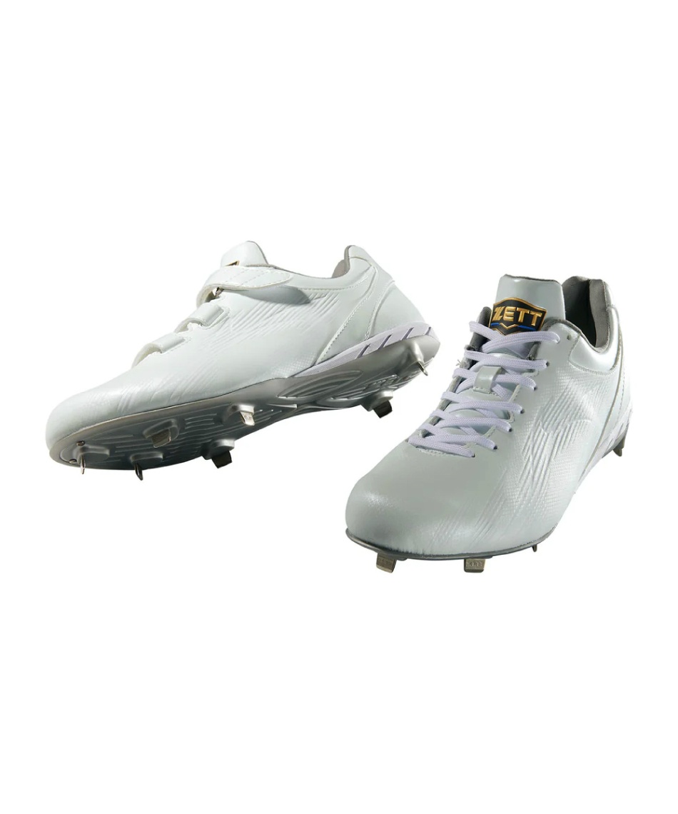 ゼット(ZETT) 野球 金歯スパイク 埋込みスパイク ネオステイタスWH