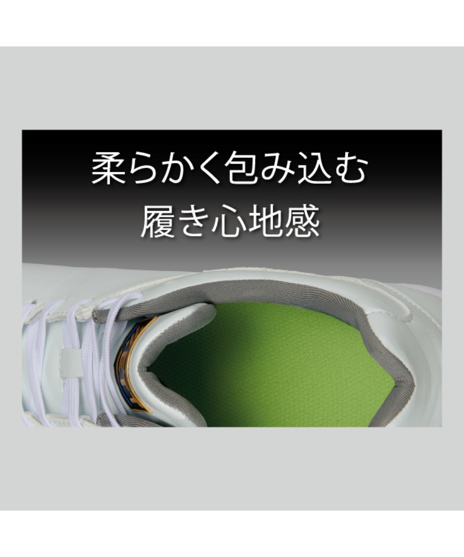 野球 金歯スパイク 埋込みスパイク ネオステイタスWH BSR2218WH