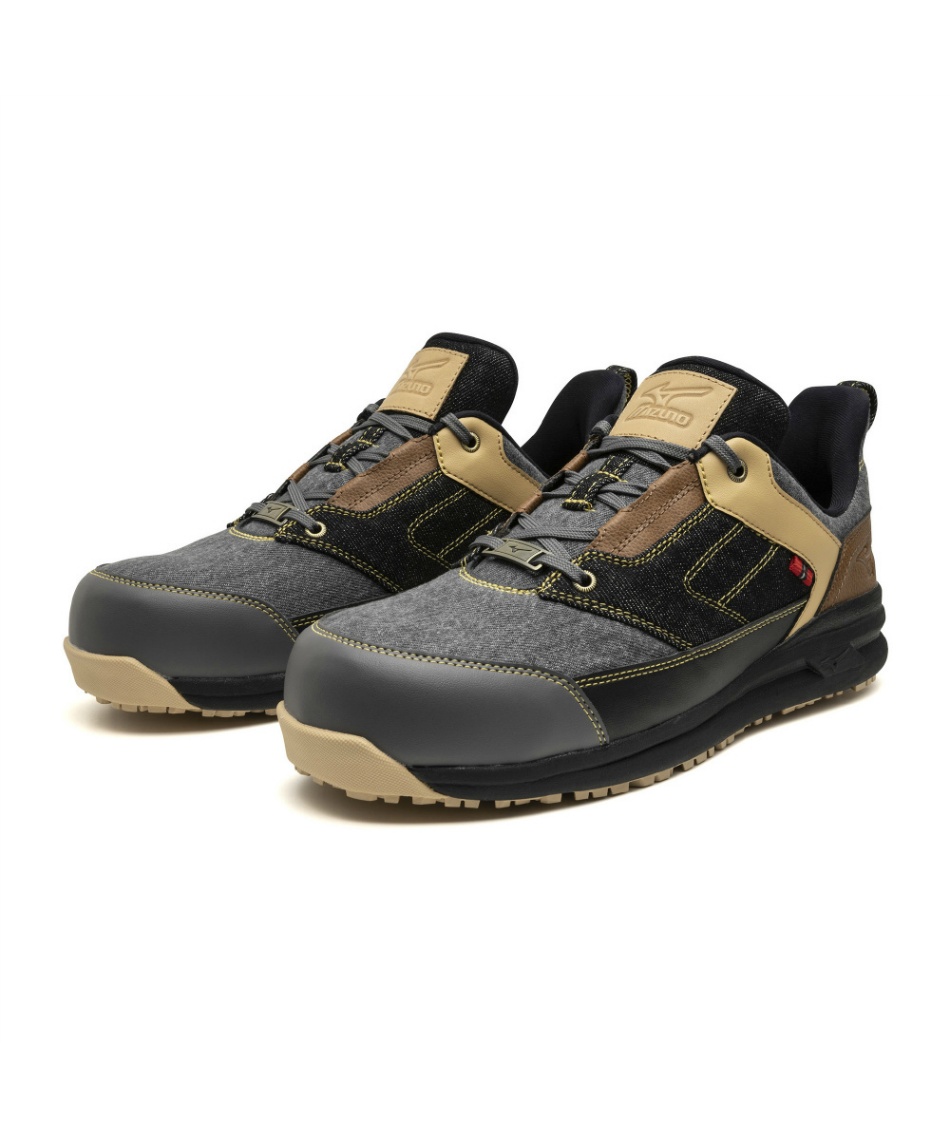 ミズノ(MIZUNO) 安全靴 オールマイティLS2 11L DENIM F1GA2515 【ご