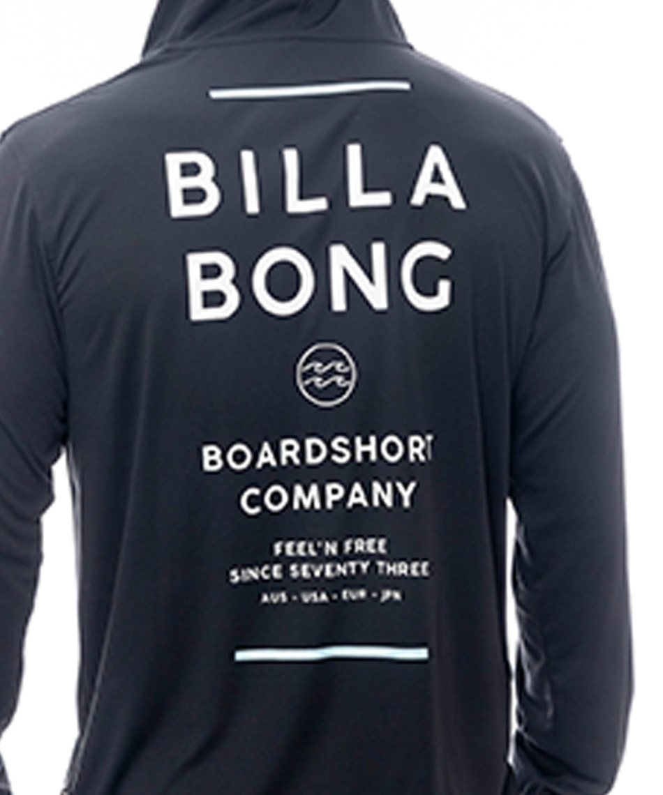 ビラボン(BILLABONG) ラッシュガード 長袖 LSラッシュZIPUP BF011855