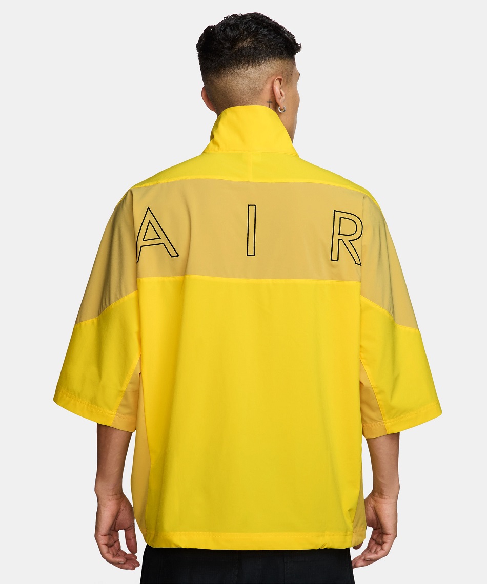 Nike ナイキ ハーフジップ 半袖ジャケット NIKE ナイキ シャツ 半袖 メンズ エア ハーフ ジップ ブラック