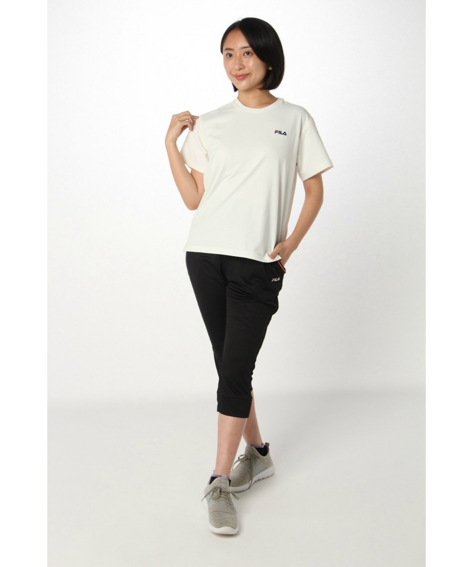 フィラ(FILA) クロップドパンツ Dメッシュパイピング FDFGL0078