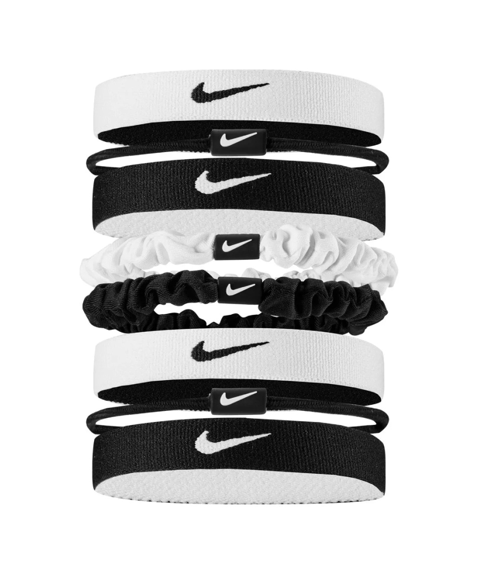 ナイキ(NIKE) ヘアバンド フレックス ミックスヘアタイ 8本パック