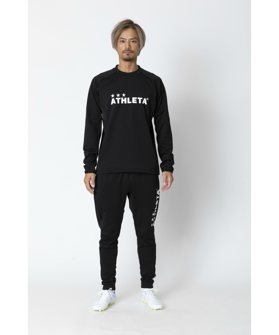アスレタ(ATHLETA) サッカーウェア プラクティスシャツ 長袖 グリッド