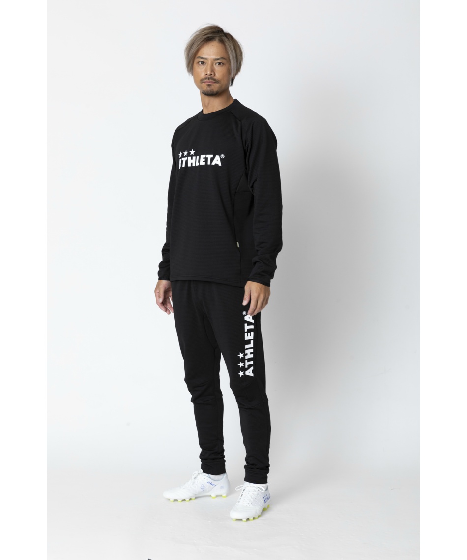 アスレタ(ATHLETA) サッカーウェア プラクティスシャツ 長袖 グリッド