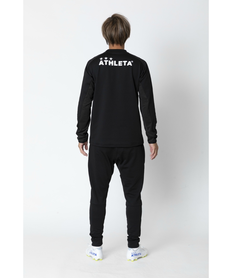 アスレタ(ATHLETA) サッカーウェア プラクティスシャツ 長袖 グリッド