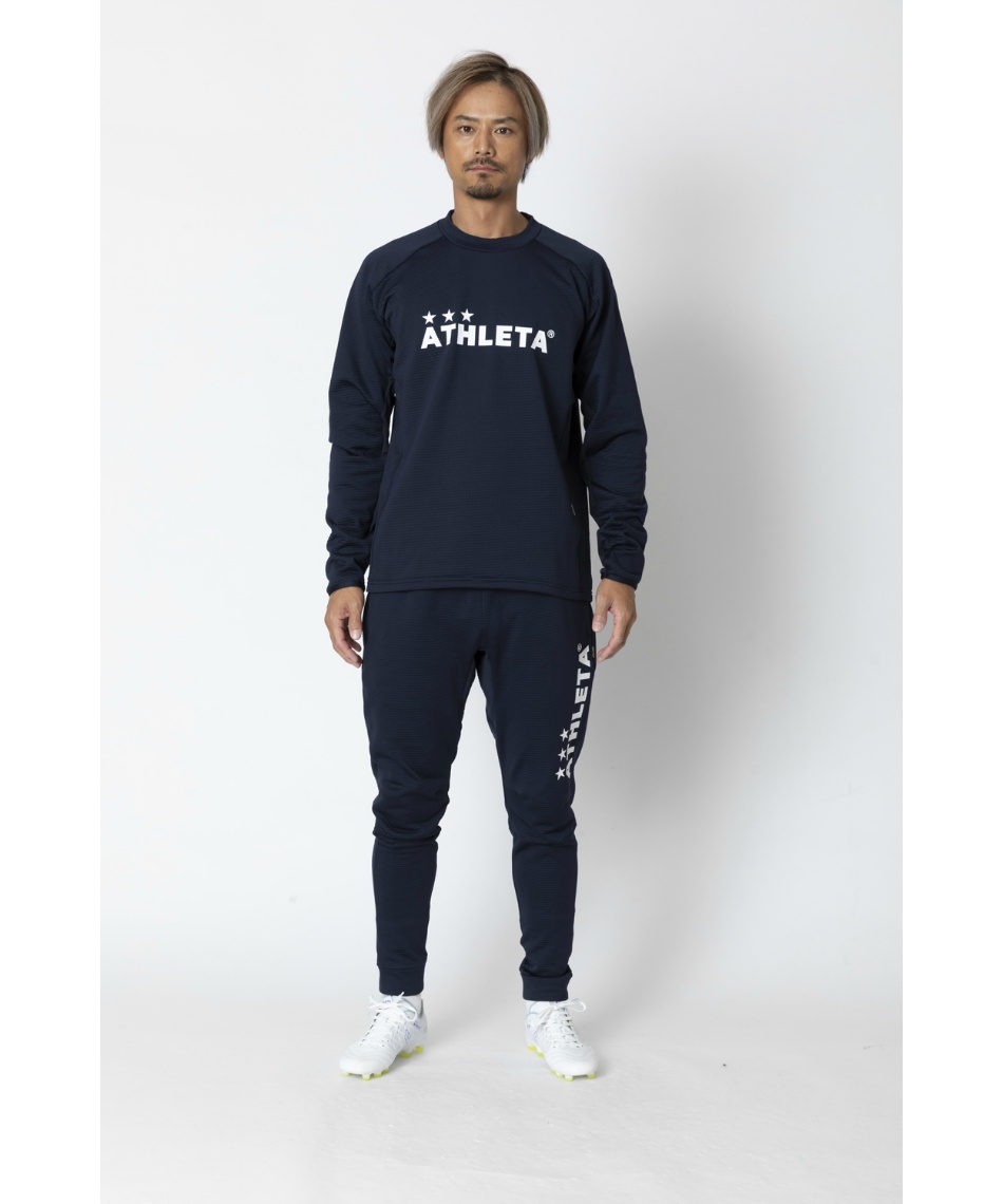 アスレタ(ATHLETA) サッカーウェア プラクティスシャツ 長袖 グリッド