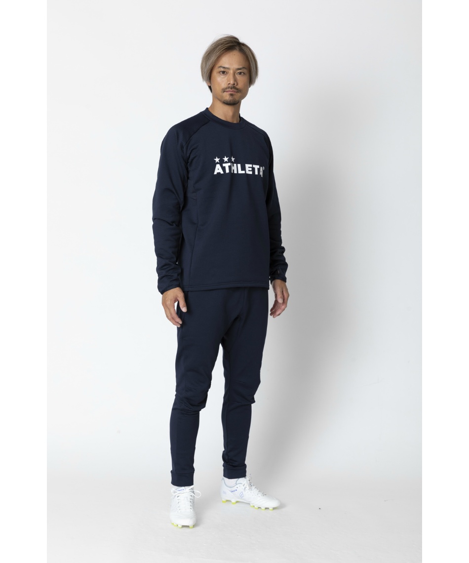 アスレタ(ATHLETA) サッカーウェア プラクティスシャツ 長袖 グリッド