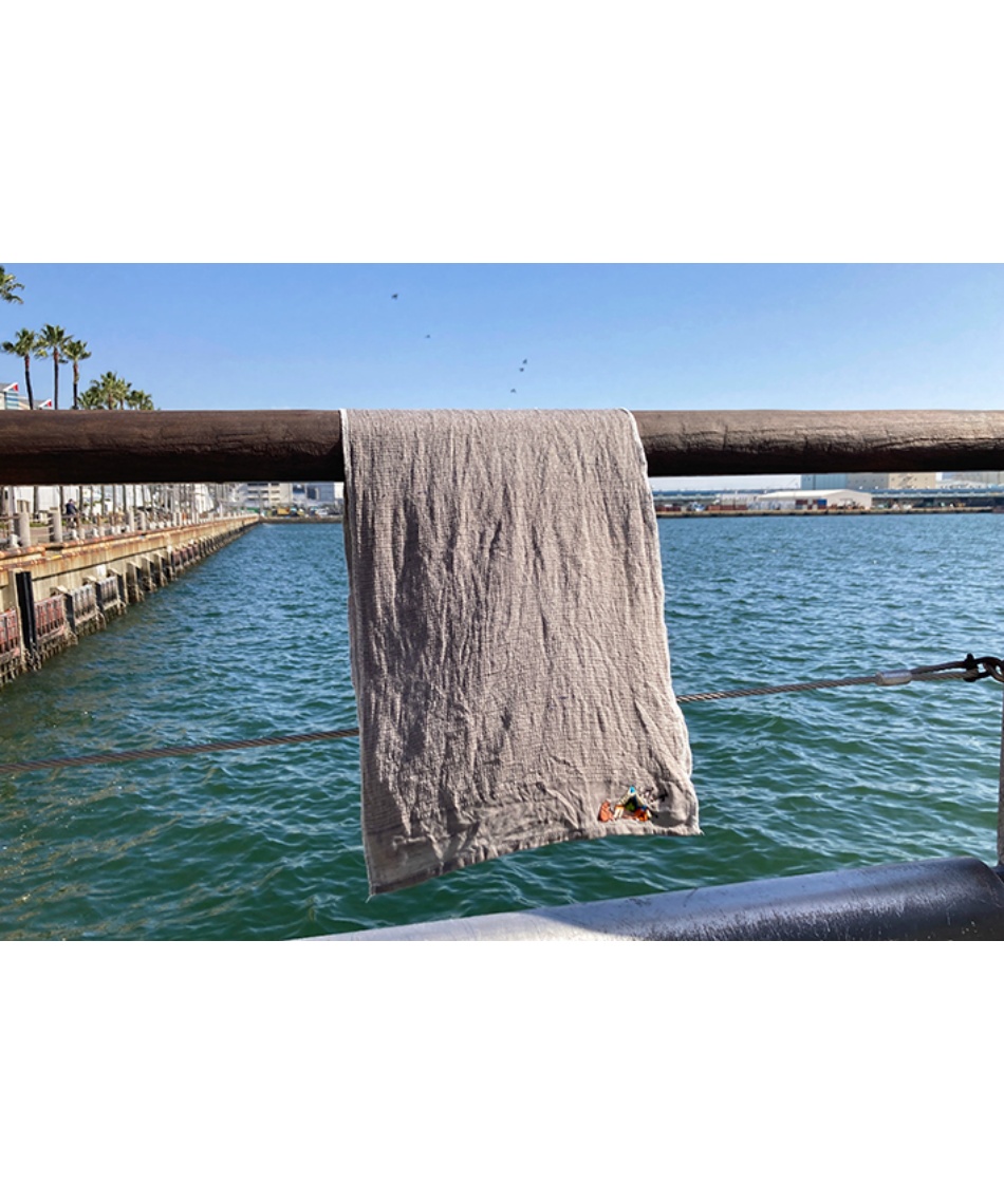 moon drop ロゴタオル 限定 moon drop ロゴタオル ブルークリーム - メルカリ