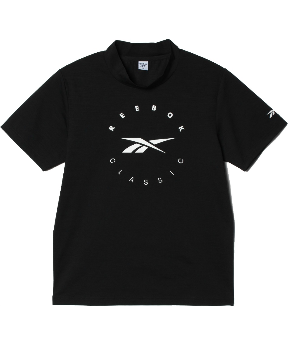 ゴルフウェア ポロシャツ 半袖 サークルロゴモックネック半袖SH