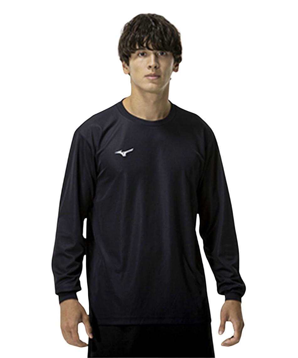 ミズノ(MIZUNO) スポーツウェア 長袖 ナビドライTシャツ 丸首 32MAC195