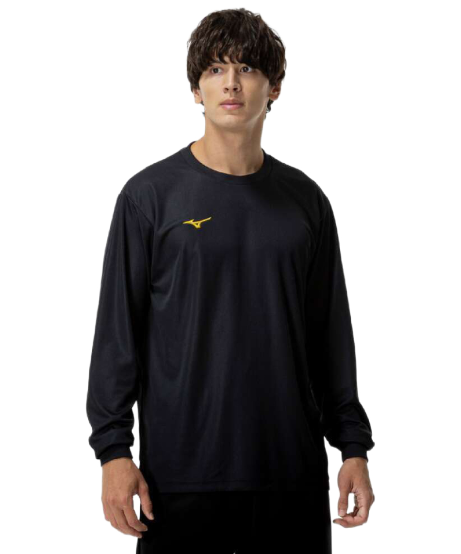 ミズノ(MIZUNO) スポーツウェア 長袖 ナビドライTシャツ 丸首 32MAC195