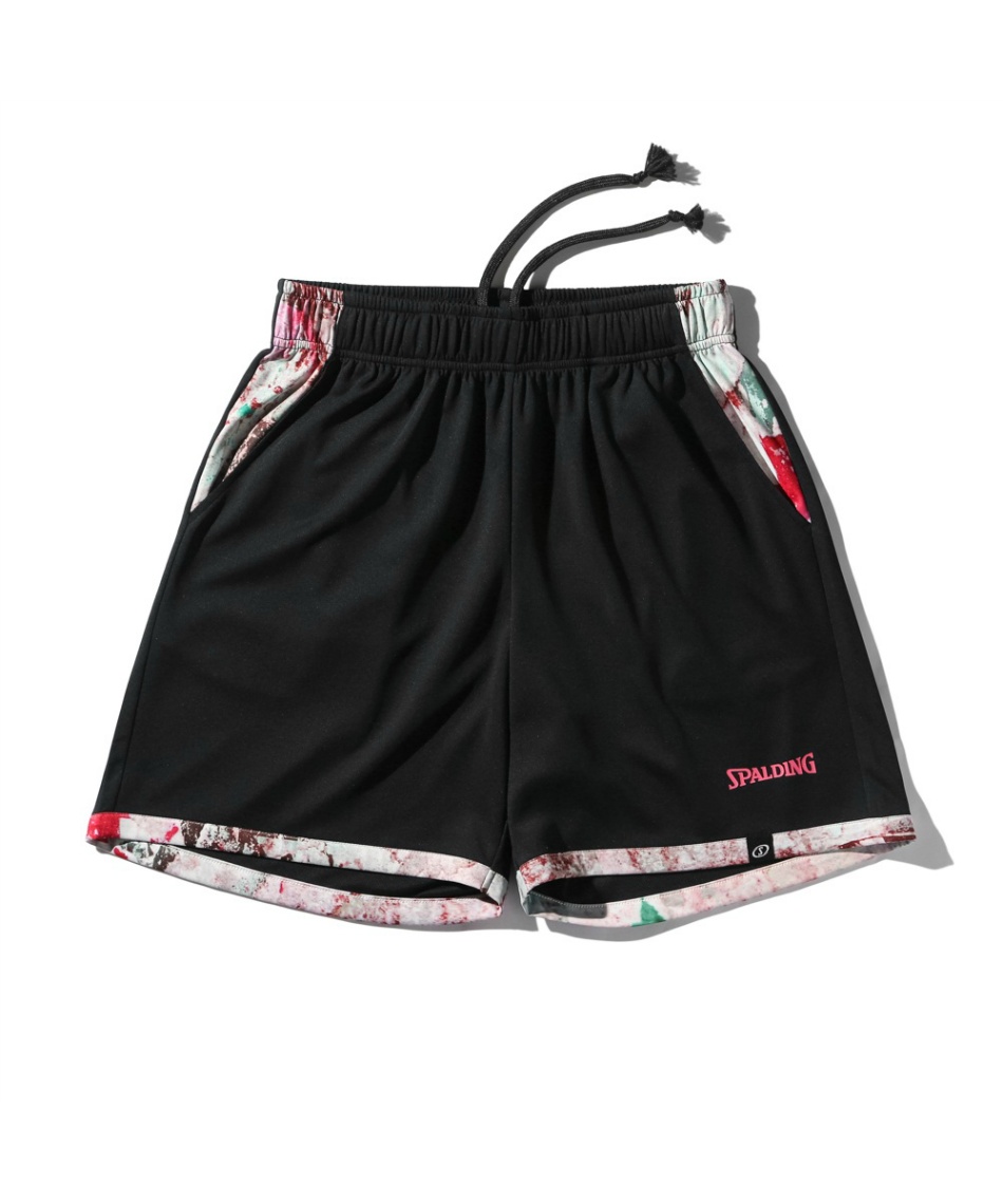 �l���|�C���g45pt 10% OFF�^SALE �X�|���f�B���O(SPALDING) �o�X�P�b�g�{�[�� �n�[�t�p���c �v���N�e�B�X�p���c �O�����W�E�H�[�� SMP25121 �����Y ���f�B�[�X �u���b�N L