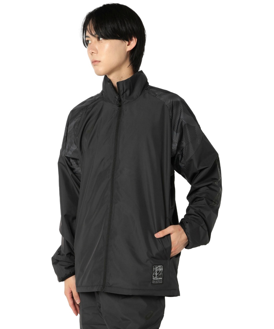 �l���|�C���g73pt 30% OFF�^SALE �y���������z�A�V�b�N�X(asics) �E�C���h�u���[�J�[ �W���P�b�g �O���t�B�b�N ���g���R�b�g WB JK 2031F175 �����Y 001 2XL