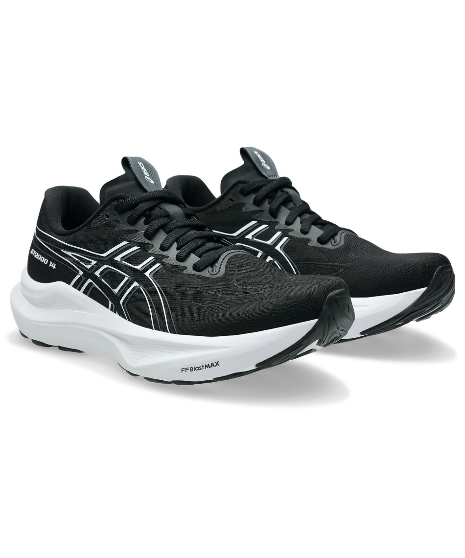 ランニングシューズ　asics GT-2000 14 WIDE | BLACK/WHITE | レディース ランニング