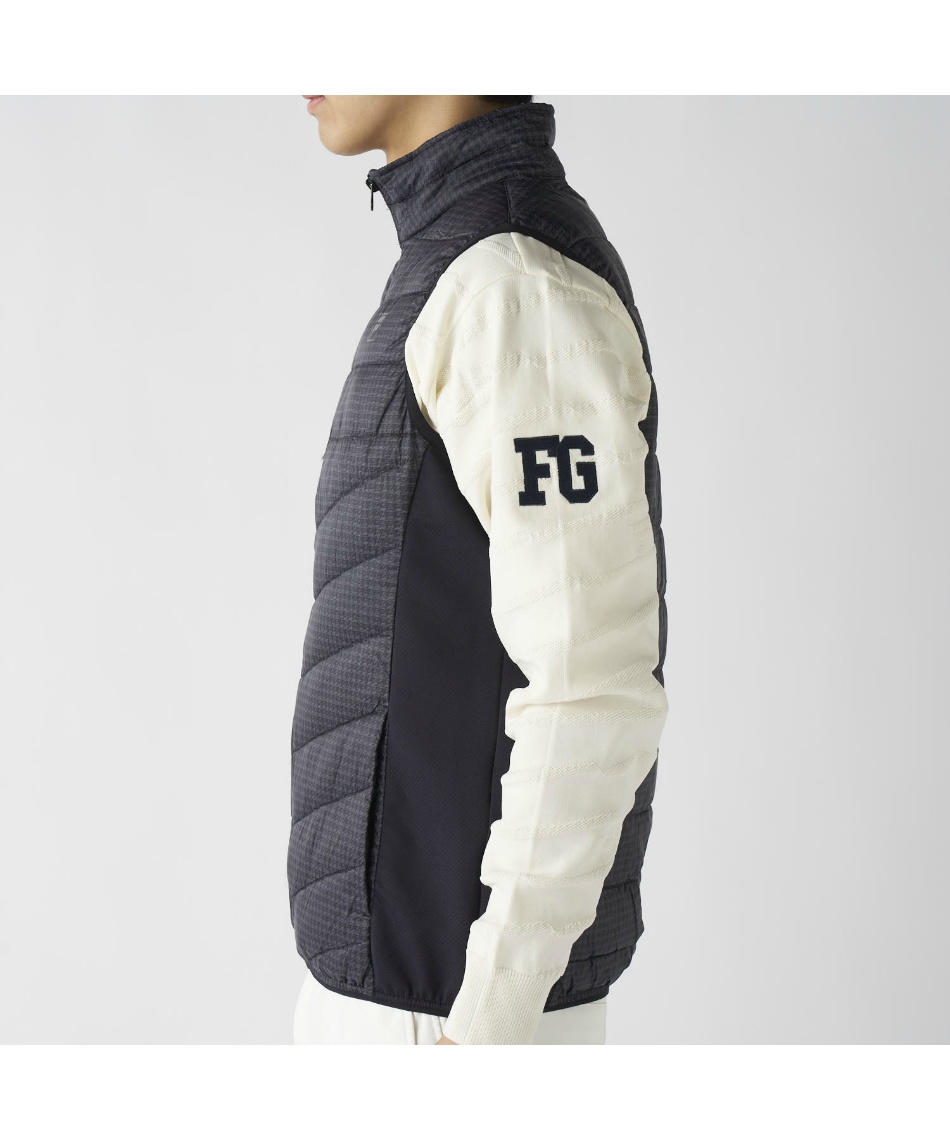 フィラ(FILA) ゴルフウェア アウターベスト 極薄ハイブリッドダウン