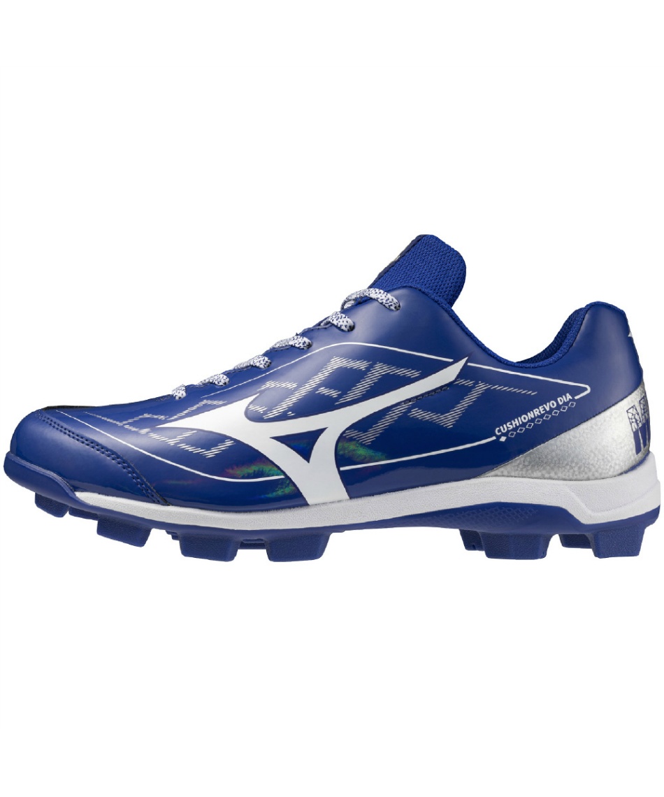 Mizuno ゴールド ネイビー スパイクシューズ Amazon | [ミズノ] 野球 スパイクシューズ ウエーブライトレボ