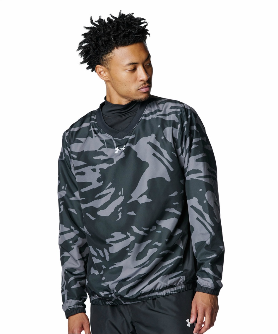 l|Cg81pt yzA_[A[}[(UNDER ARMOUR) 싅 EChu[J[WPbg UA NOVELTY V-NECK JACKET 6007971-001 Y LG