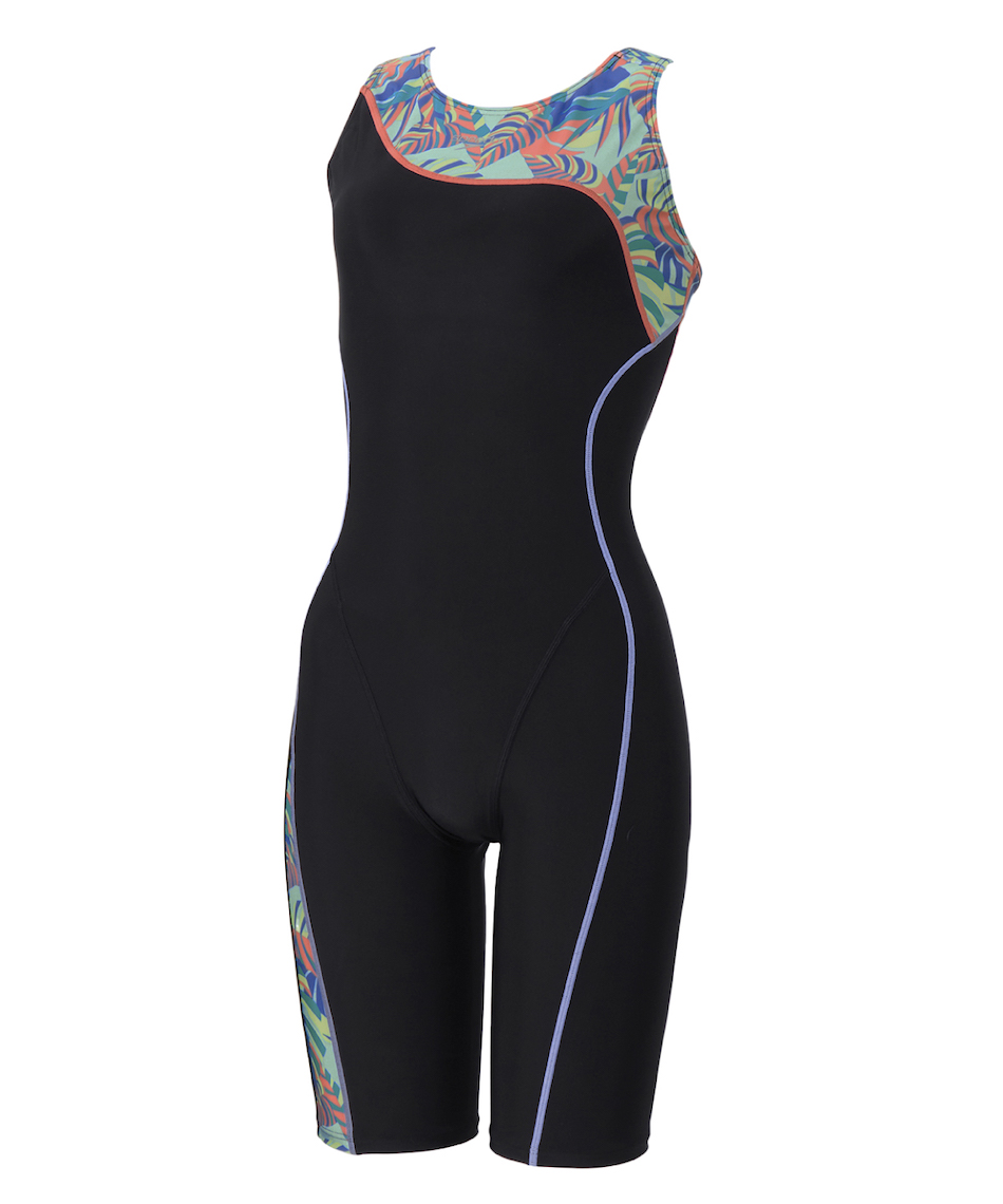 スピード(Speedo) フィットネス水着 セパレート アシンメトリー