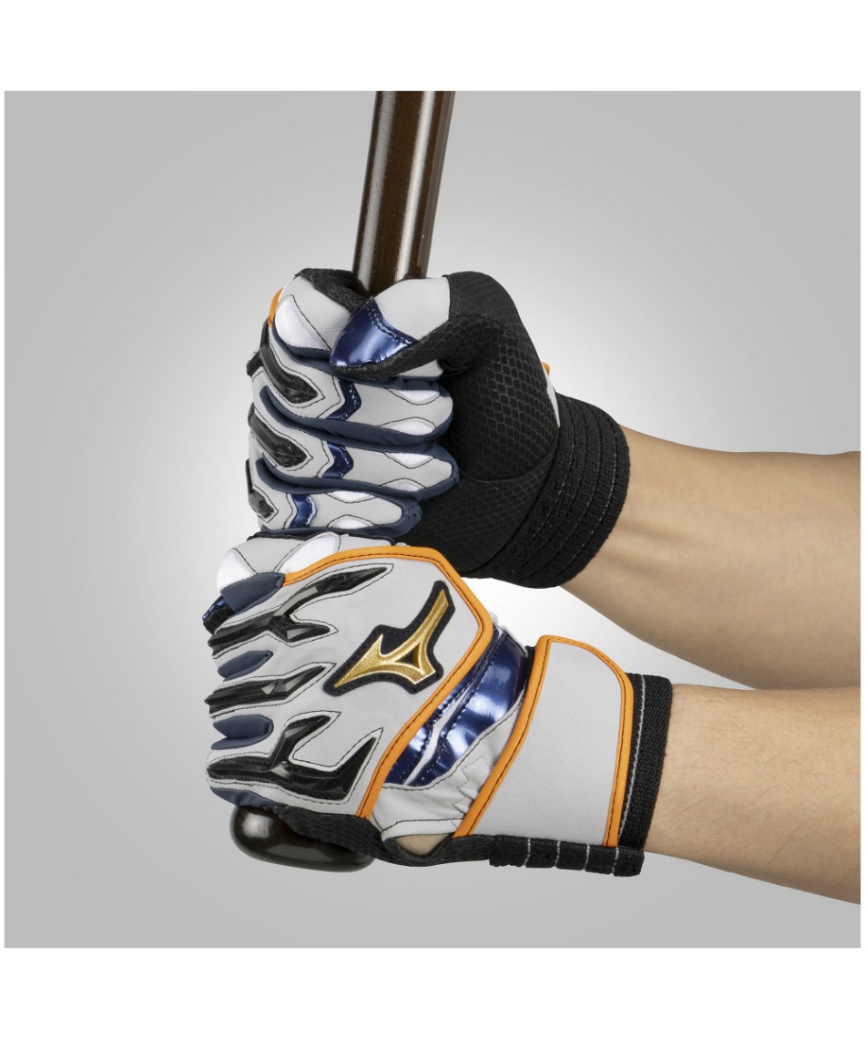 ミズノ(MIZUNO) 野球 バッティンググローブ 両手用 シリコンパワー