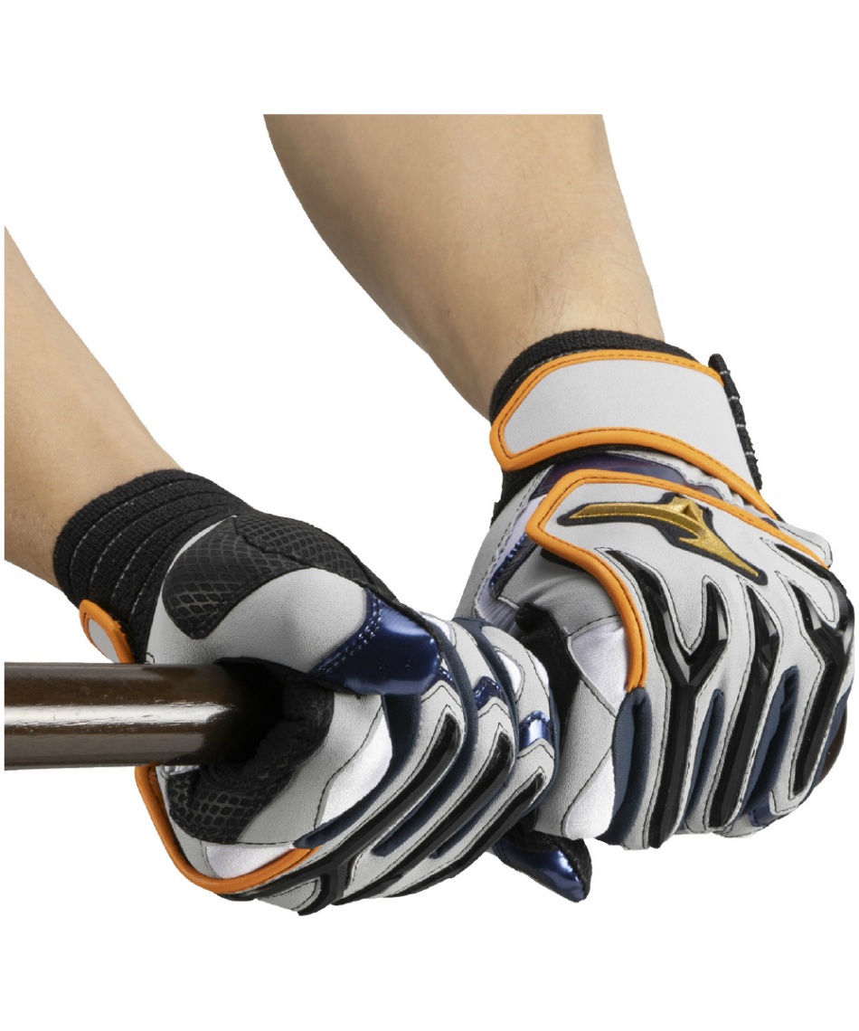 ミズノ(MIZUNO) 野球 バッティンググローブ 両手用 シリコンパワー