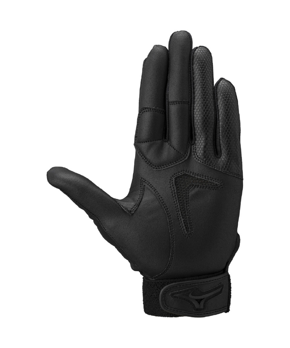 KEIJU着用　ロゴ入り ブラック 手袋 フリーサイズ スマホ対応手袋 ブラック｜ノベルティ・物販・記念品などの名入れ制作