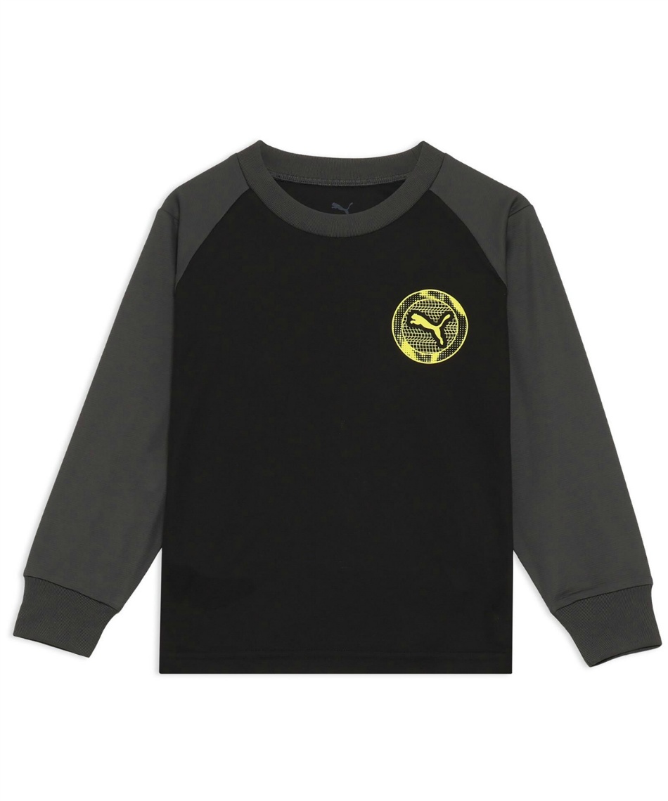 【美品】PUMA ブラック 長袖ピステ L 値下げ交渉可 プーマ(PUMA) Tシャツ 長袖 AS ポリ ロングスリーブTシャツ 689689