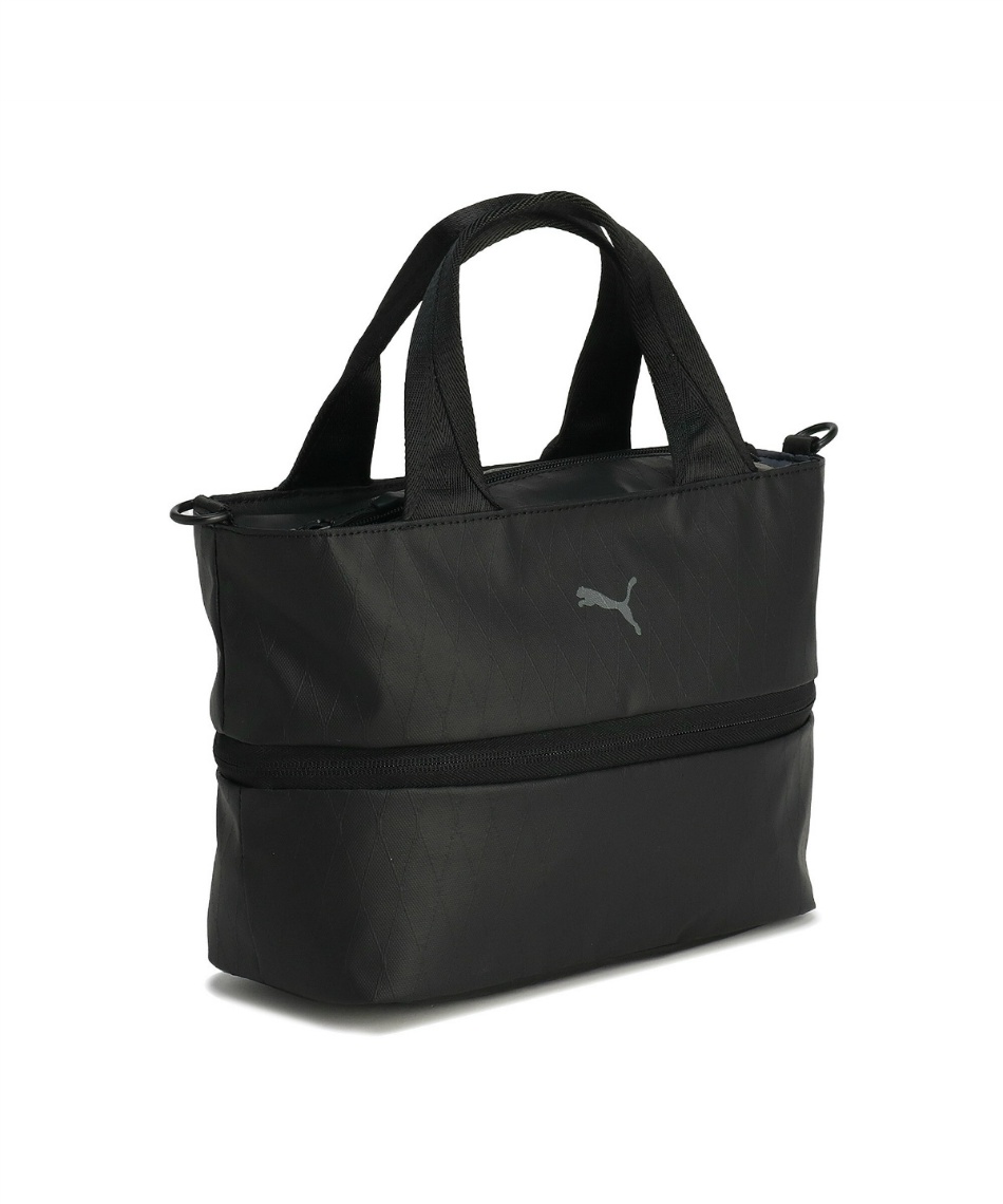 獲得ポイント54pt 【送料無料】プーマ(PUMA) ラウンドバッグ ゴルフ PF クロス フェース テクニカル ラウンド トートバッグ 7L 91935 【2025年モデル】 メンズ レディース BK(01)