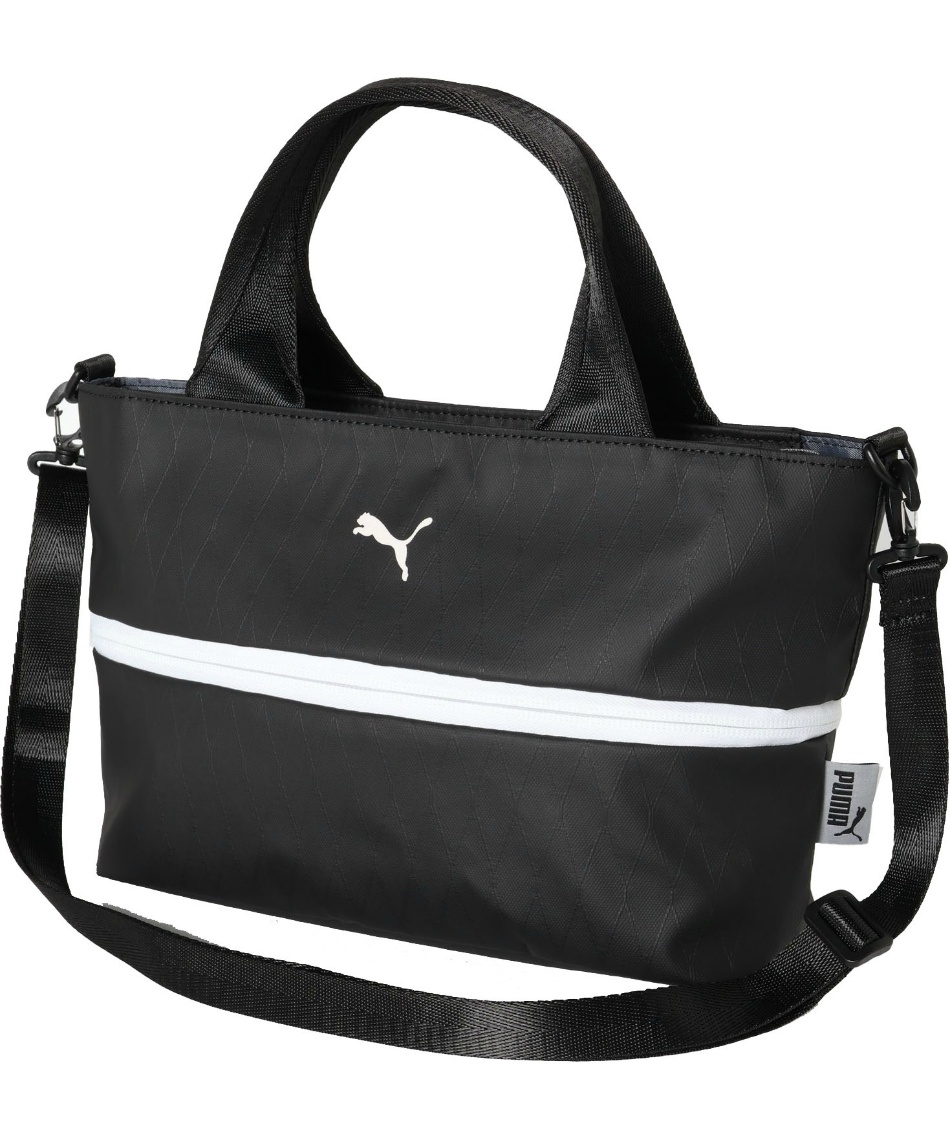 Puma バッグ 4点セット 黒/ピンク　ゴルフ　ラウンドバック PUMA プーマ ユニセックス ゴルフ クーラー バッグ 4L（ボストン