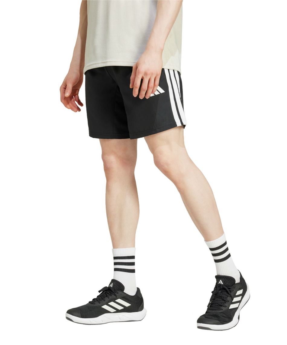 アディダス(adidas) ハーフパンツ M TR-ES 3S ウーブンショーツ JC7718