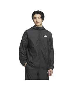 獲得ポイント54pt 27% OFF/SALE 【送料無料】アディダス(adidas) ウインドブレーカー ジャケット MH BSC ウィンドジャケット KA1296 DP025 メンズ BK/CH M