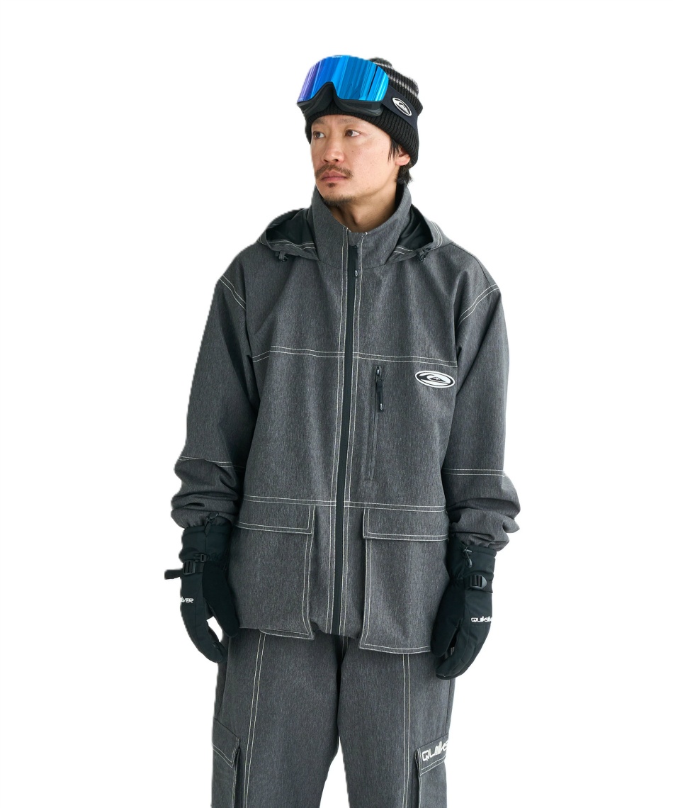 獲得ポイント255pt 【送料無料】クイックシルバー(QUIKSILVER) スノーボードウェア ジャケット QUICK JEAN JK QJK253408 【国内正規品】【25-26 2026モデル】 メンズ KVJ0 M