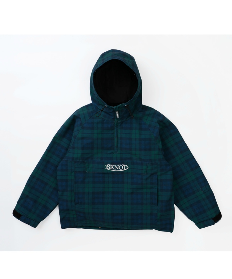 シックスノット(6KNOT) スノーボードウェア ジャケット CHECK ANORAK