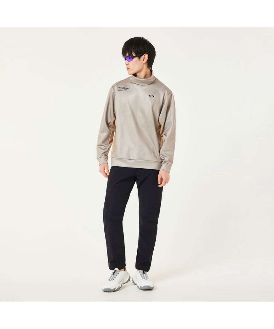 オークリー(OAKLEY) ゴルフウェア 長袖シャツ タートルネック長袖SH