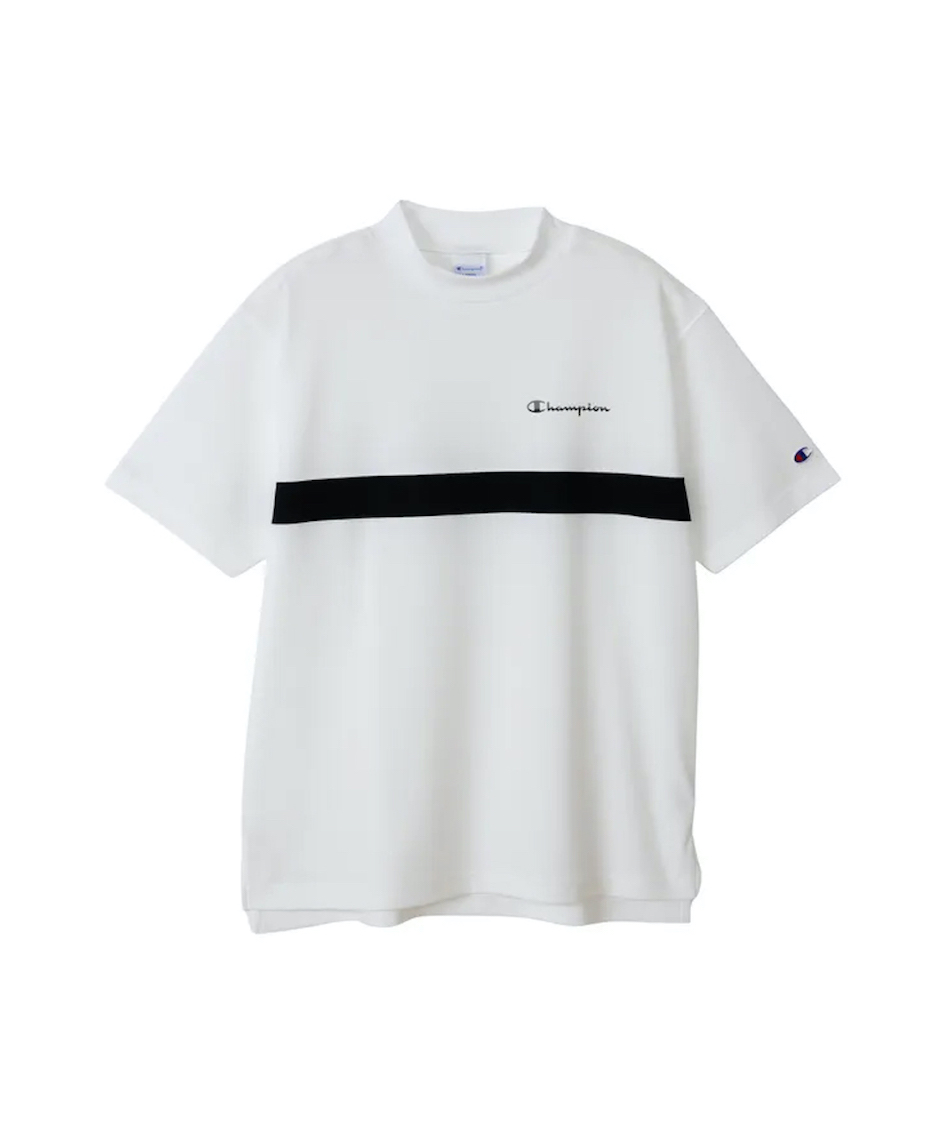 獲得ポイント68pt 12% OFF/SALE 【送料無料】チャンピオン(Champion) ゴルフウェア 半袖シャツ モックネックシャツ C3-CG302 【2025年秋冬モデル】 メンズ 010 M