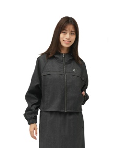 �l���|�C���g72pt 8% OFF�^SALE �y���������z�R���o�[�X(CONVERSE) �A�E�^�[�W���P�b�g �V���Z�e�B�b�N�f�j�� FZ�t�[�hJK 42100121 ���f�B�[�X BK S