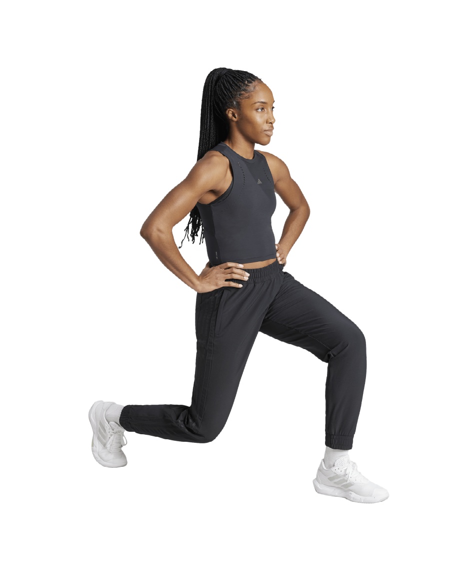 ロングパンツ Pacer All Gym スリーストライプス ウーブン ミッド