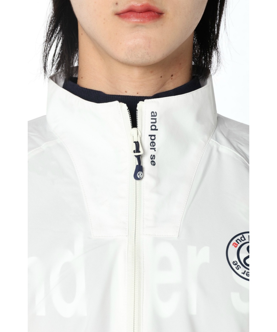 アンパスィ(and per se) ゴルフウェア ブルゾン マルチウェザーハーフ