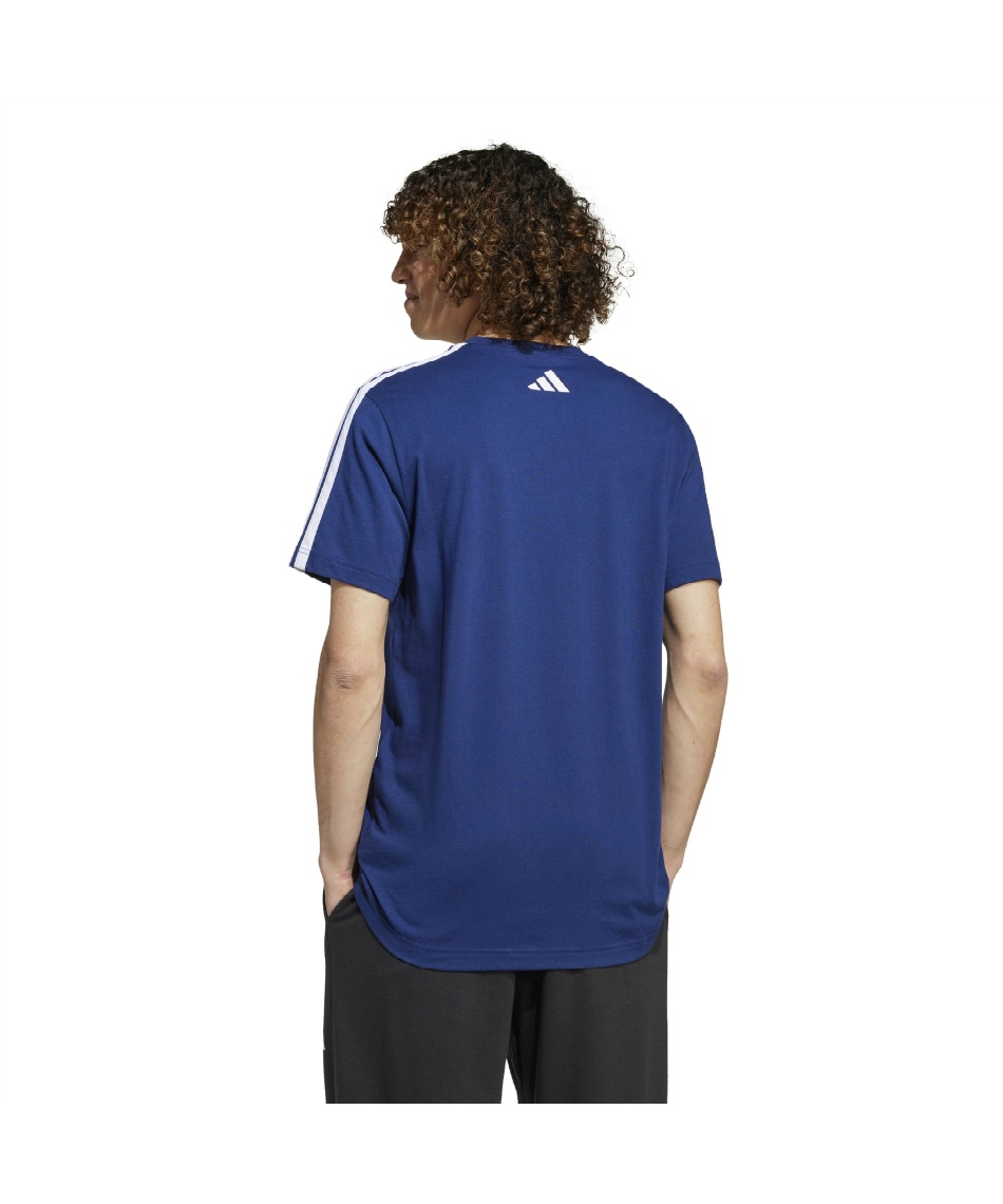 adidas 水色 半袖Tシャツ adidas スポーティー&リッチ 半袖Tシャツ 水色