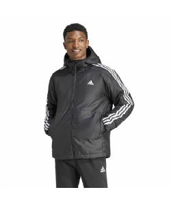 獲得ポイント90pt 9% OFF/SALE 【送料無料】アディダス(adidas) 中綿ジャケット エッセンシャルズ スリーストライプス パデッドジャケット KOT34-IN7194 メンズ BK XL