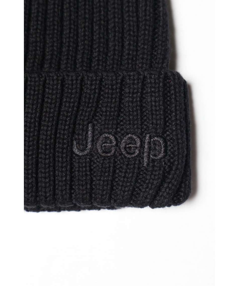 ジープ(Jeep) ニット帽 ニットキャップ 刺繍ロゴ JP171202E02
