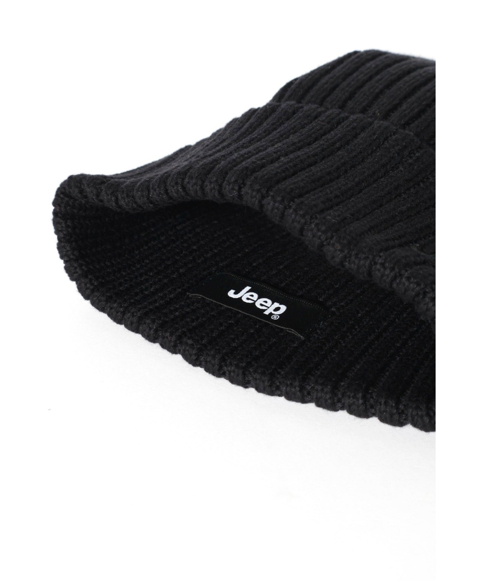 ジープ(Jeep) ニット帽 ニットキャップ 刺繍ロゴ JP171202E02