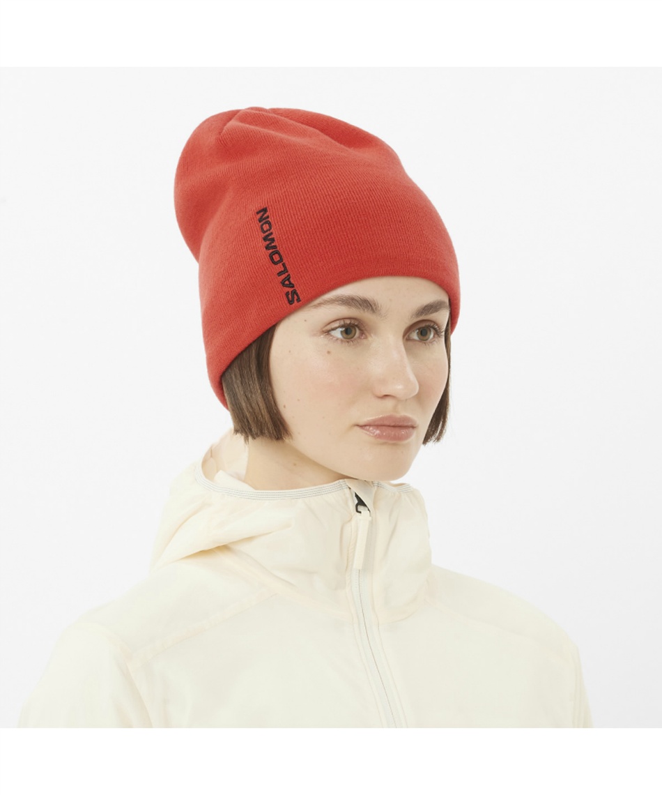 サロモン(SALOMON) ニット帽 GRAPHIC BEANIE グラフィックビーニー