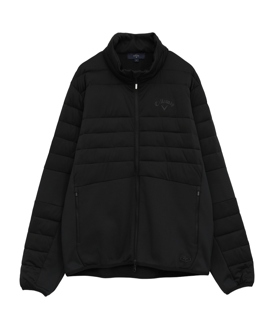 ゴルフウェア　キャロウェイ メンズ スターストレッチ 長袖 中綿&裏起毛スムース スウェット ブルゾン C25217106 [2025年秋冬モデル] キャロウェイ(Callaway) ゴルフウェア スウェット スターストレッチ