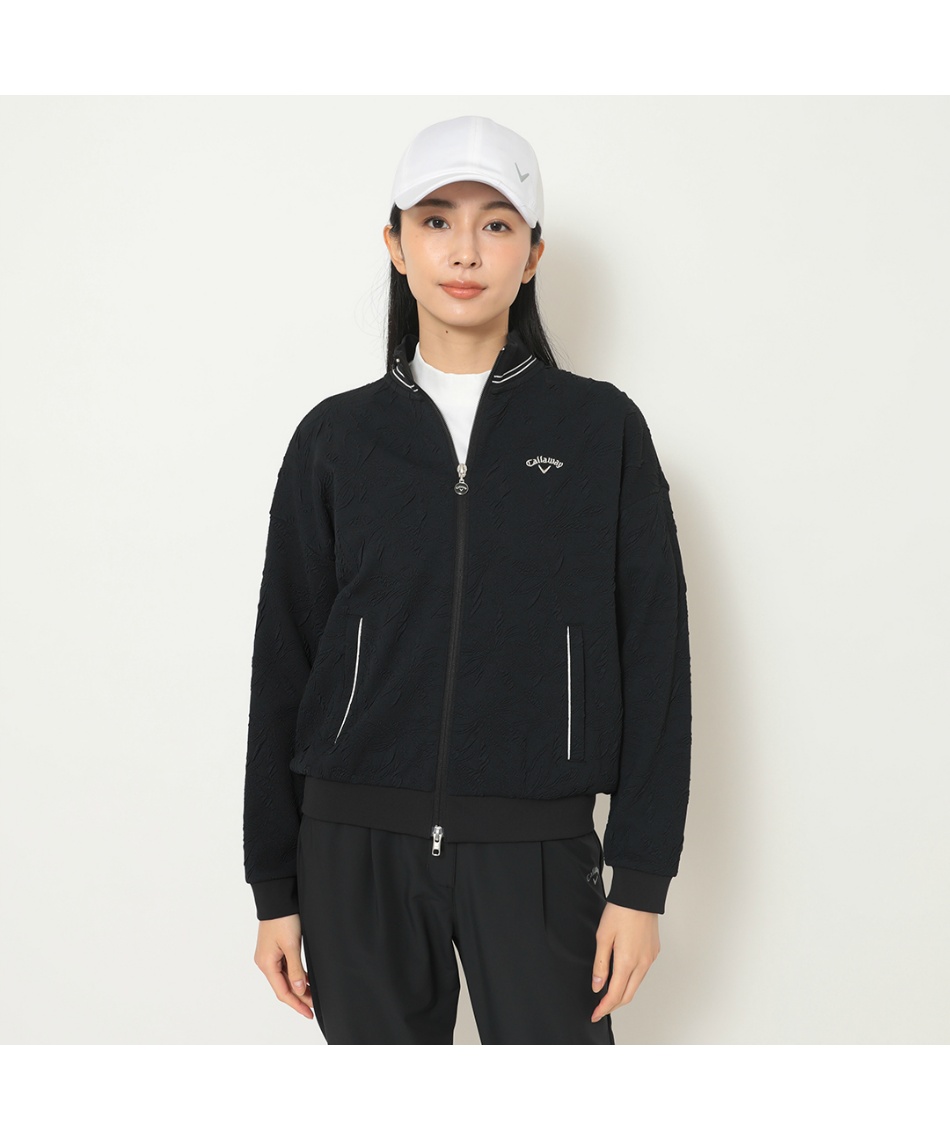 □ キャロウェイ(Callaway) ゴルフウェア ブルゾン フラワージャカード