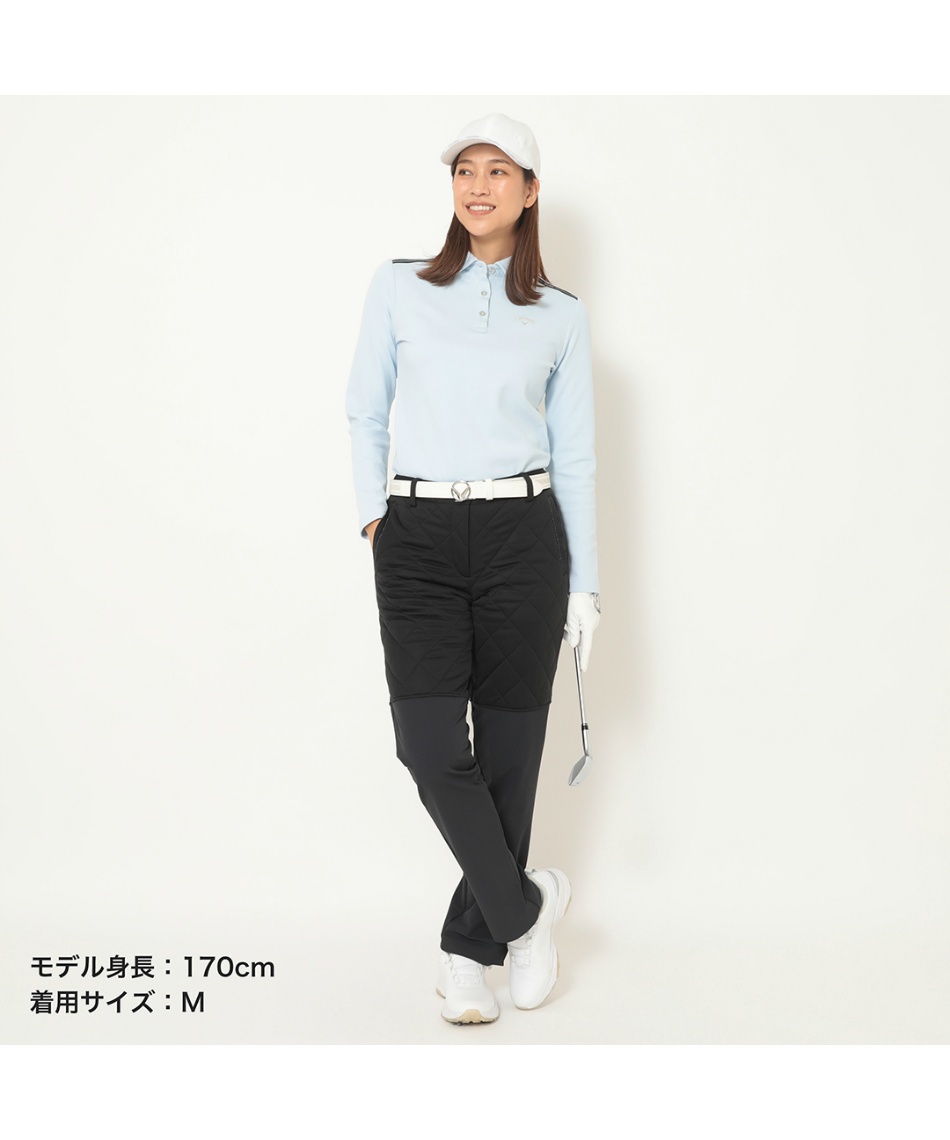 キャロウェイ(Callaway) ゴルフウェア ポロシャツ 長袖 ダブルニット