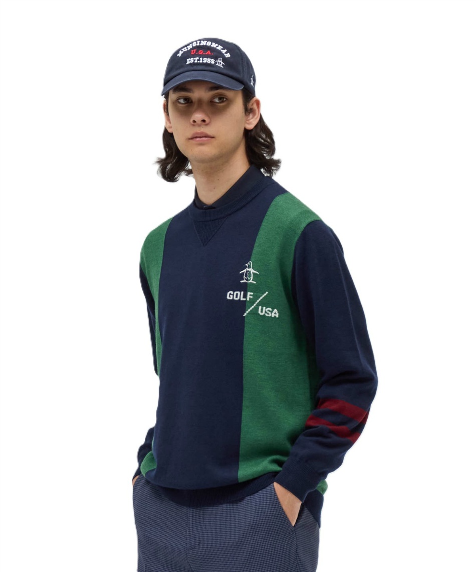 l|Cg200pt yz}VO(Munsingwear) StEFA Z[^[ SC^[VN[lbNZ[^[ MG5FST80M y2025NH~fz Y NV00 LL